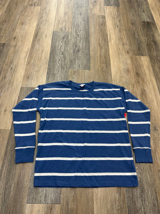 Blue Top Long Sleeve J. Crew, Size M