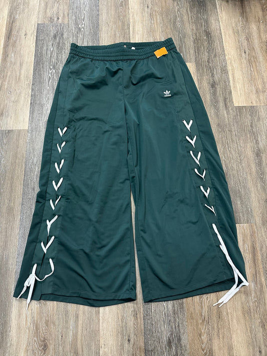 Athletic Pants By Adidas In Green, Size: 2x