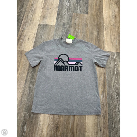Athletic Top Short Sleeve By Marmot In Grey, Size: Xs