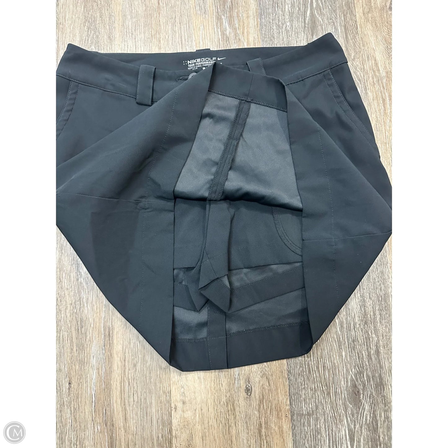 Athletic Skort By Nike Apparel In Black, Size: 6