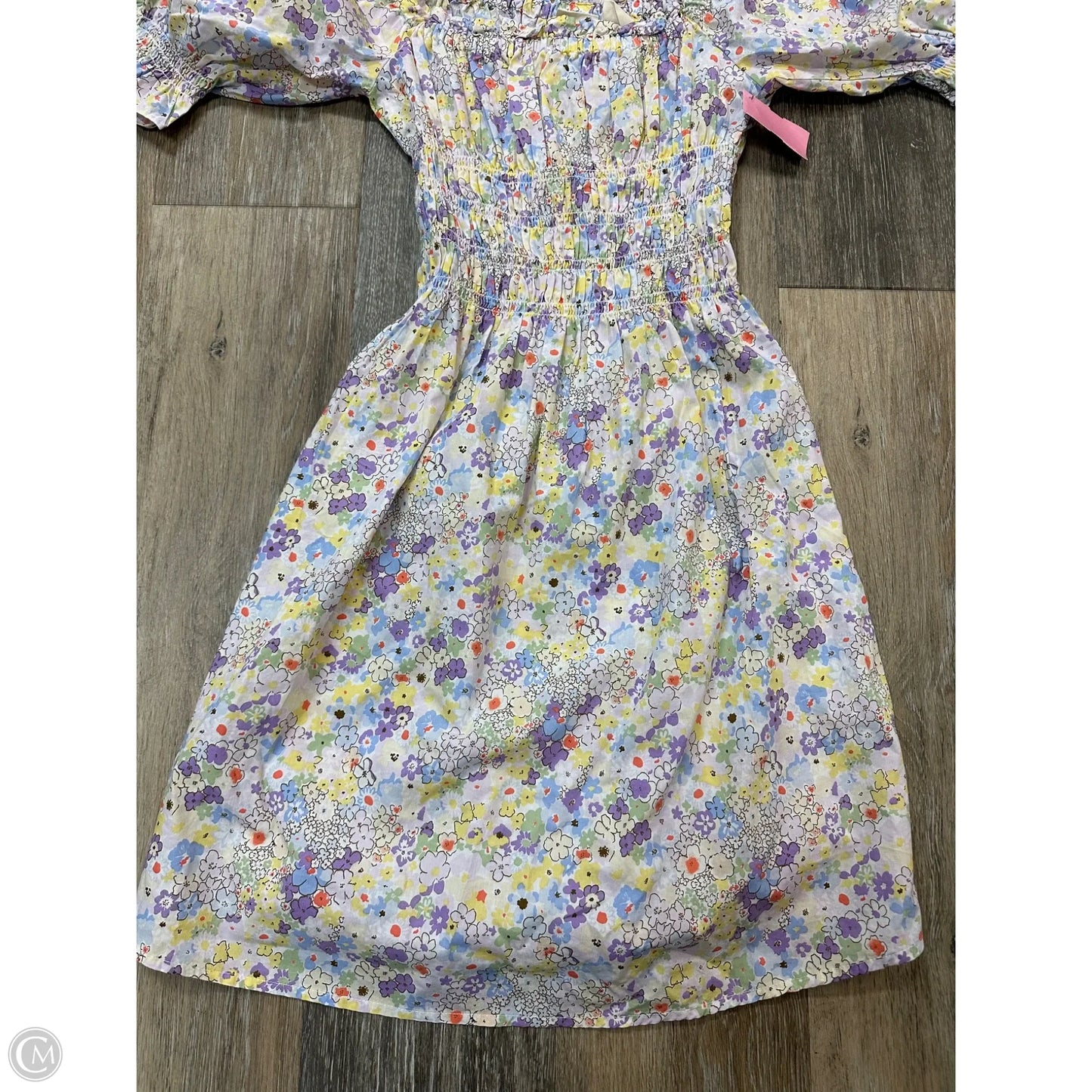 Dress Casual Midi By Levis In Floral Print, Size: Xs