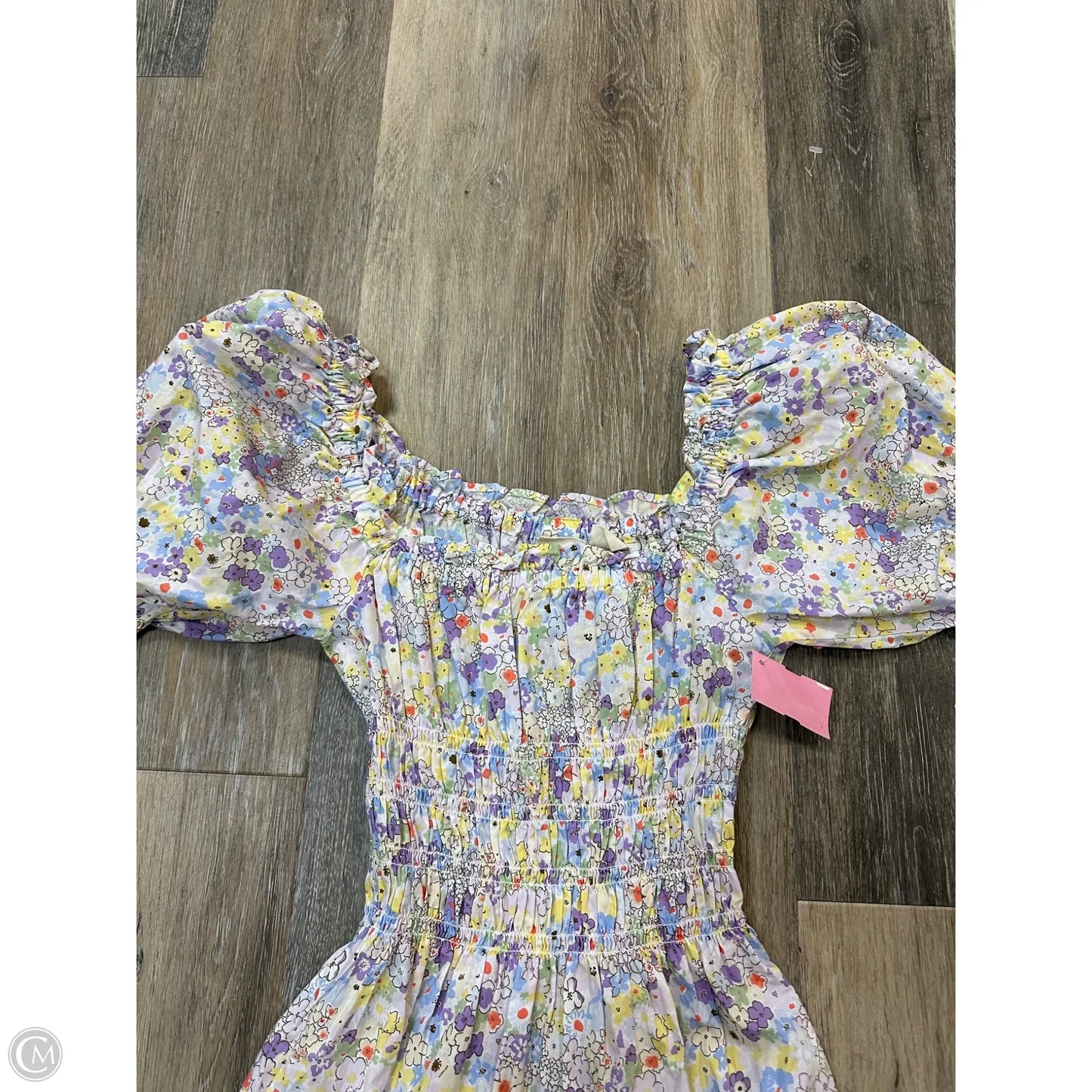 Dress Casual Midi By Levis In Floral Print, Size: Xs