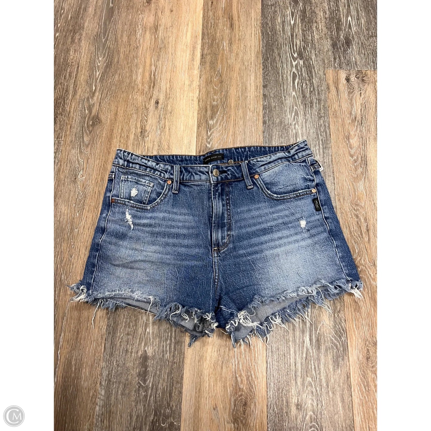 Shorts By Silver In Blue Denim, Size: 12/31