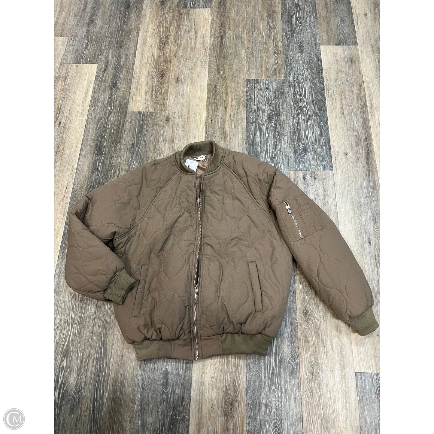 Jacket Other By Adora In Taupe, Size: L