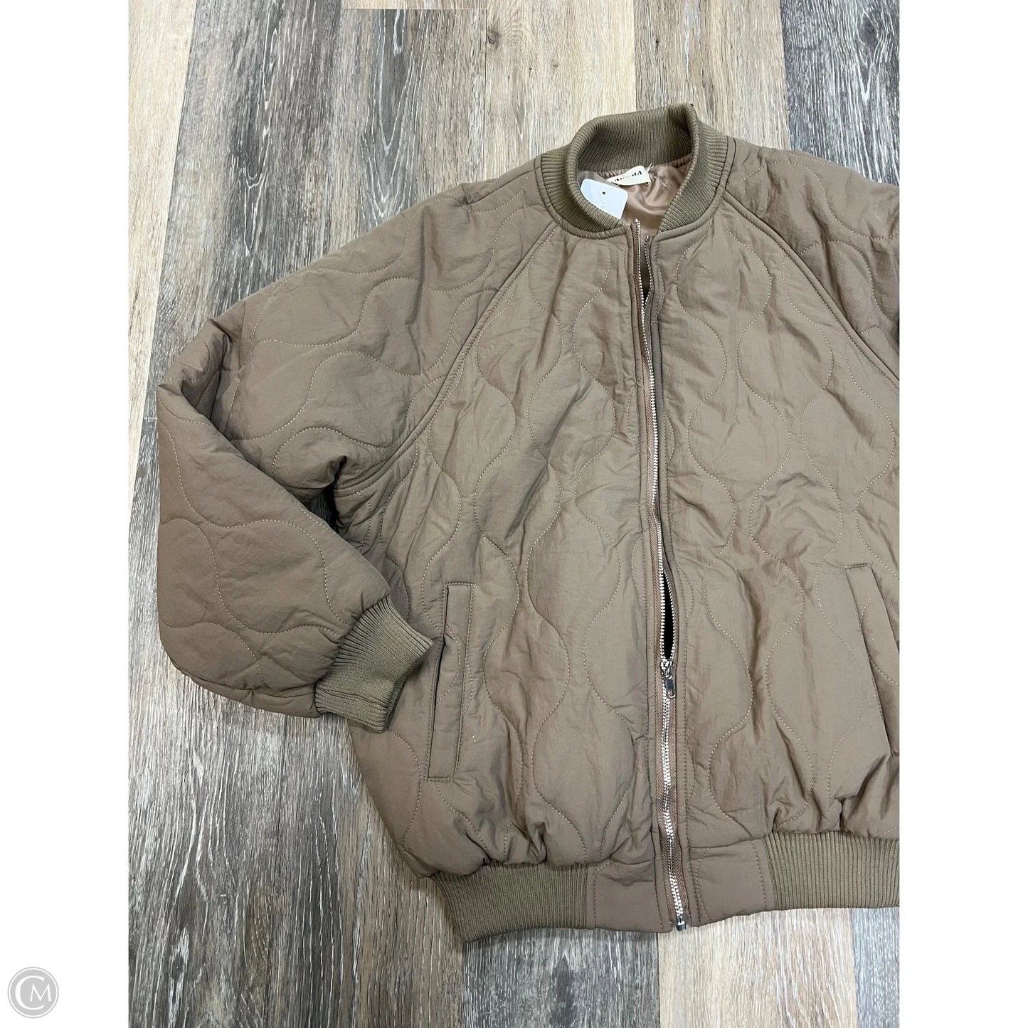 Jacket Other By Adora In Taupe, Size: L