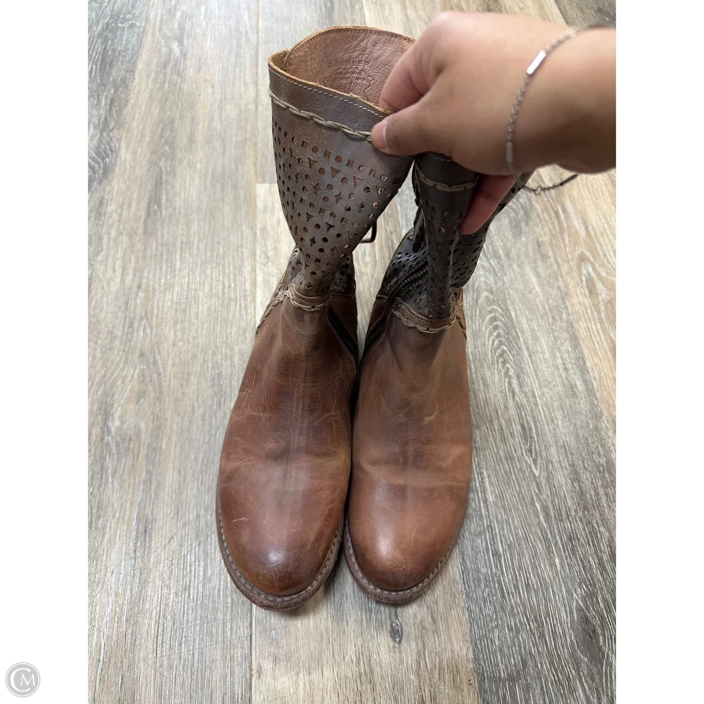 Boots Ankle Flats By Bed Stu In Brown, Size: 9