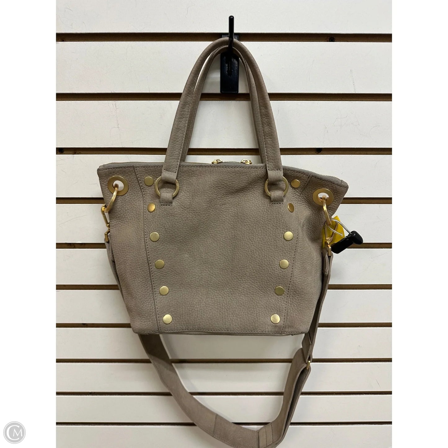 Handbag Leather By Hammitt, Size: Medium