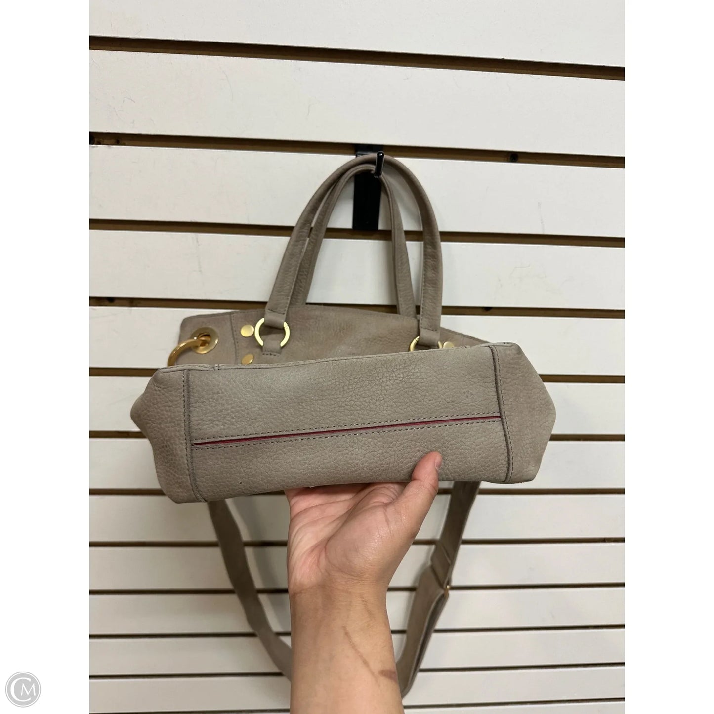 Handbag Leather By Hammitt, Size: Medium