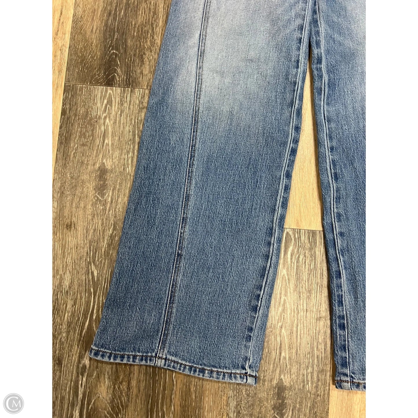 Jeans Boot Cut By Evereve In Blue Denim, Size: 0/24