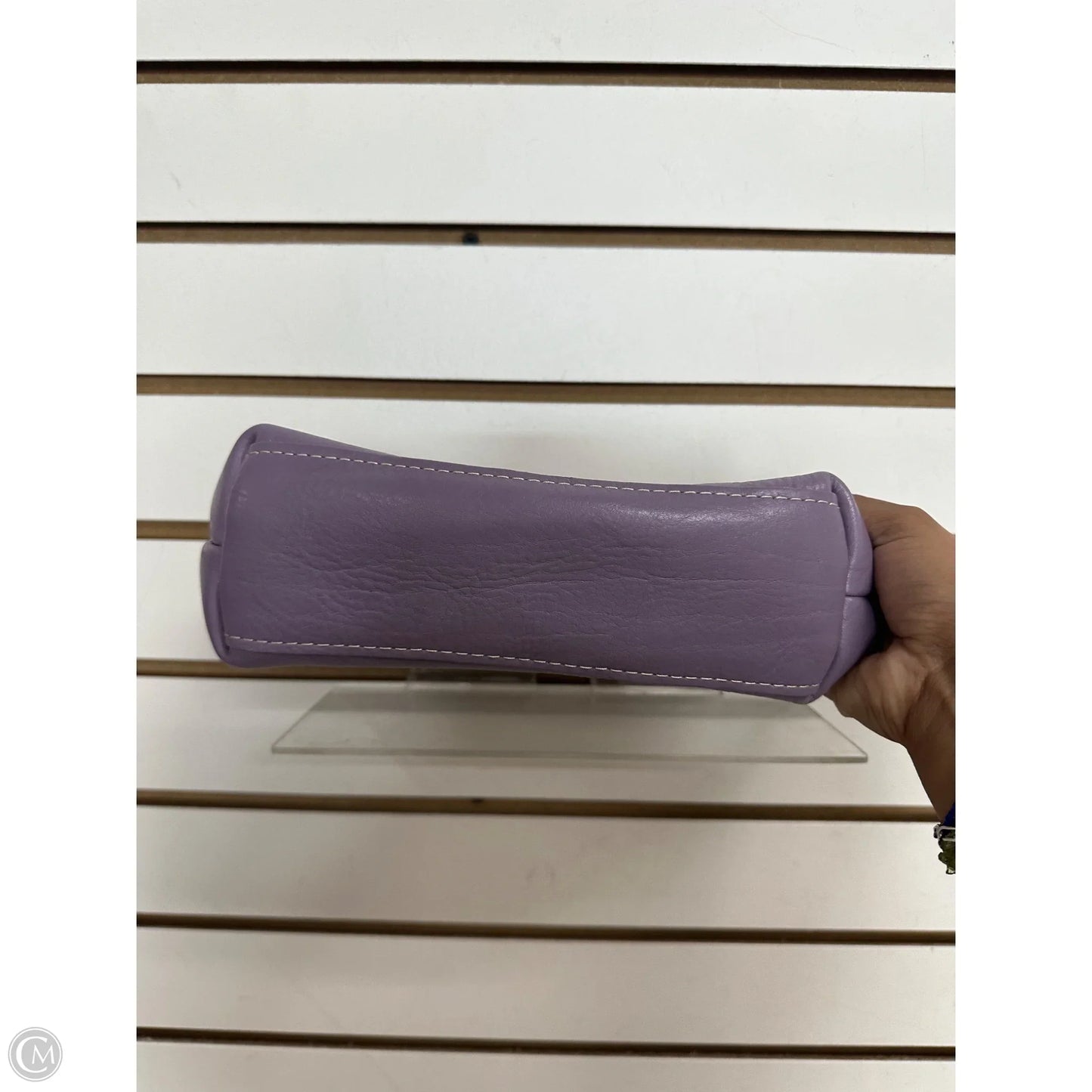 Makeup Bag Leather By Portland Leather, Size: Medium