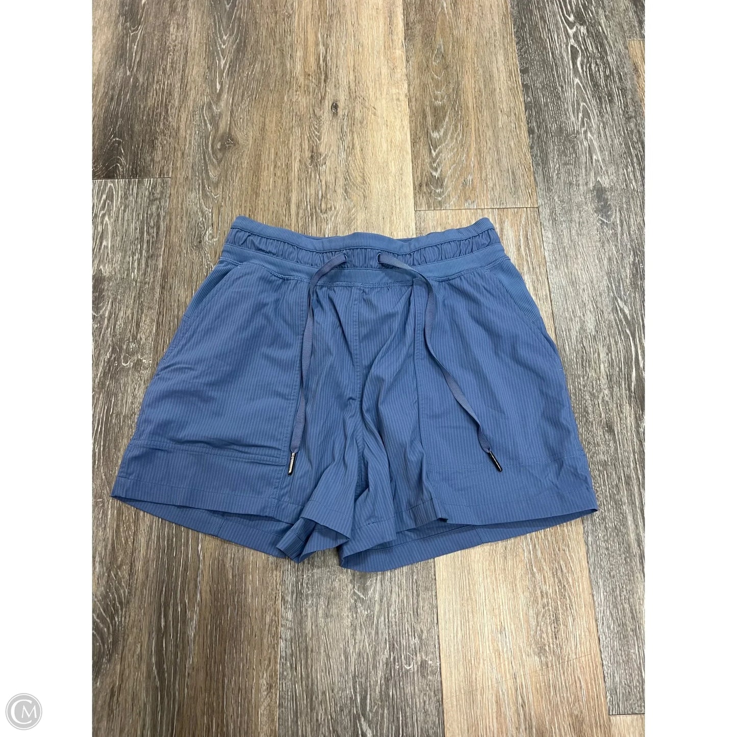 Athletic Shorts By Lululemon In Blue, Size: 4