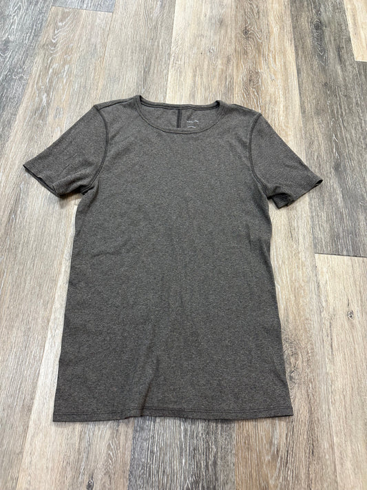 Brown Top Short Sleeve Everlane, Size L