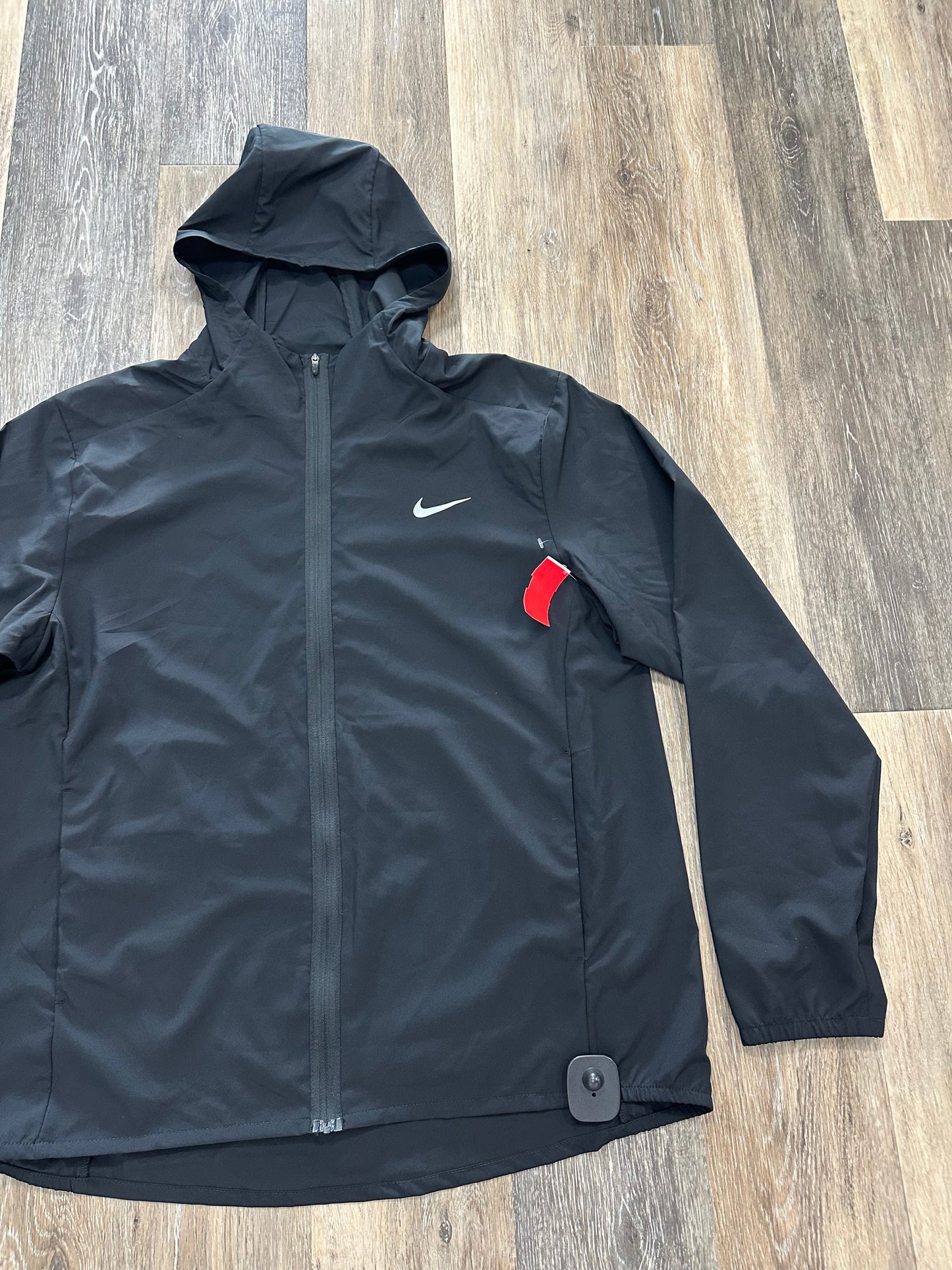 Black Athletic Jacket Nike Apparel, Size L