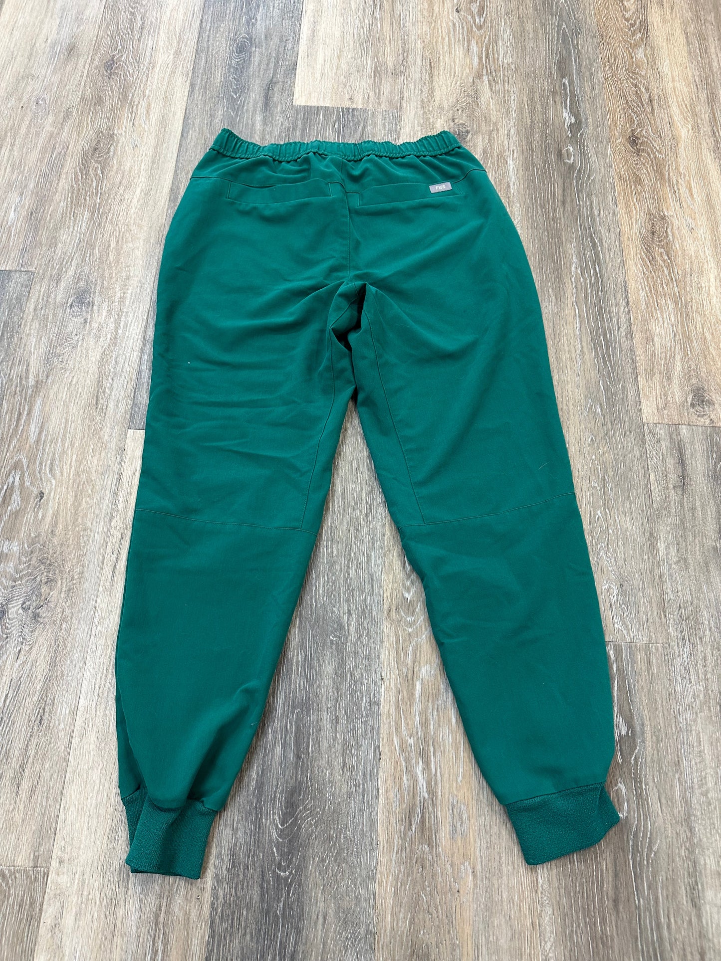 Athletic Pants By Figs In Green, Size: S