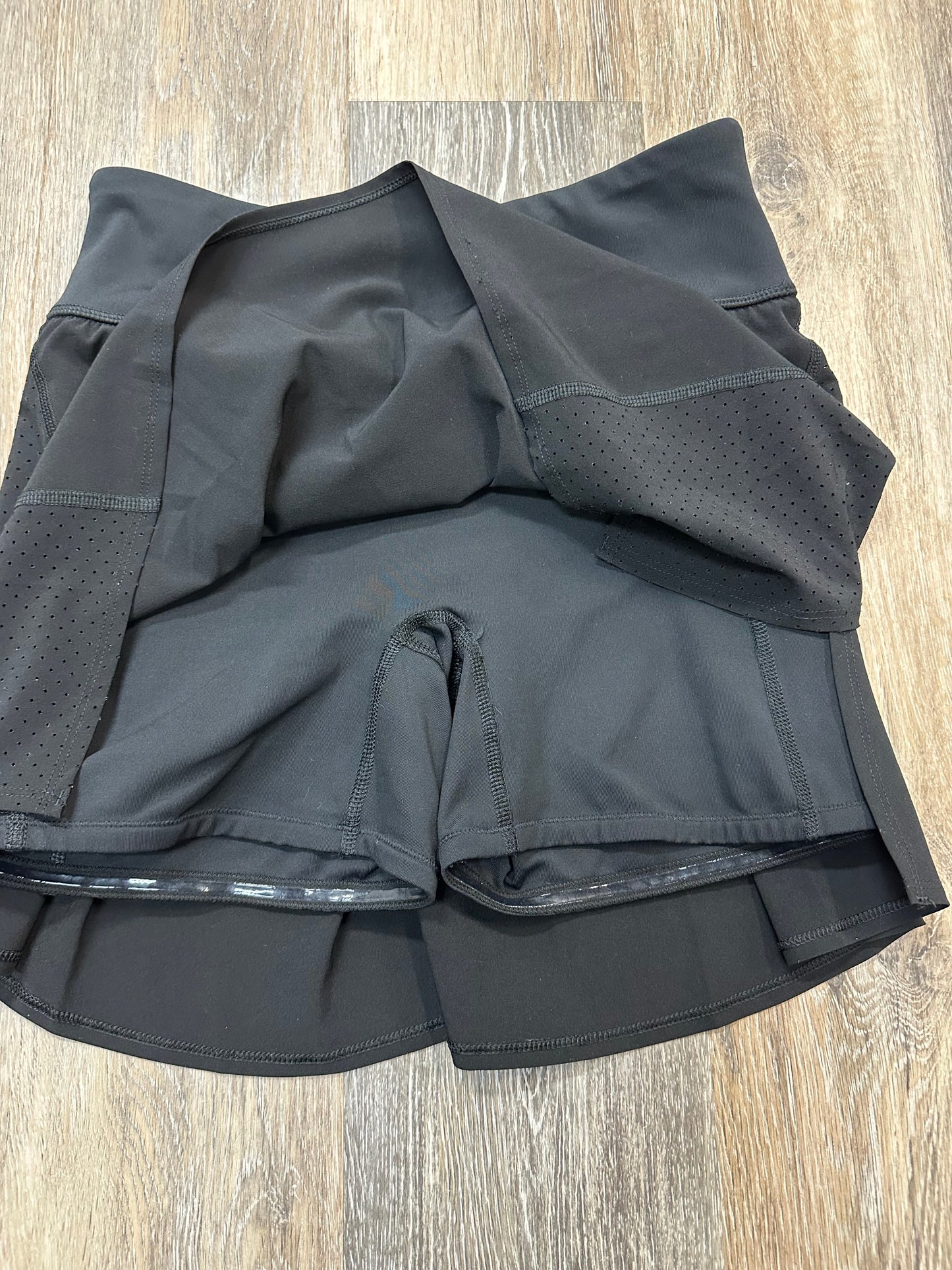 Athletic Skort By Spanx In Black, Size: S