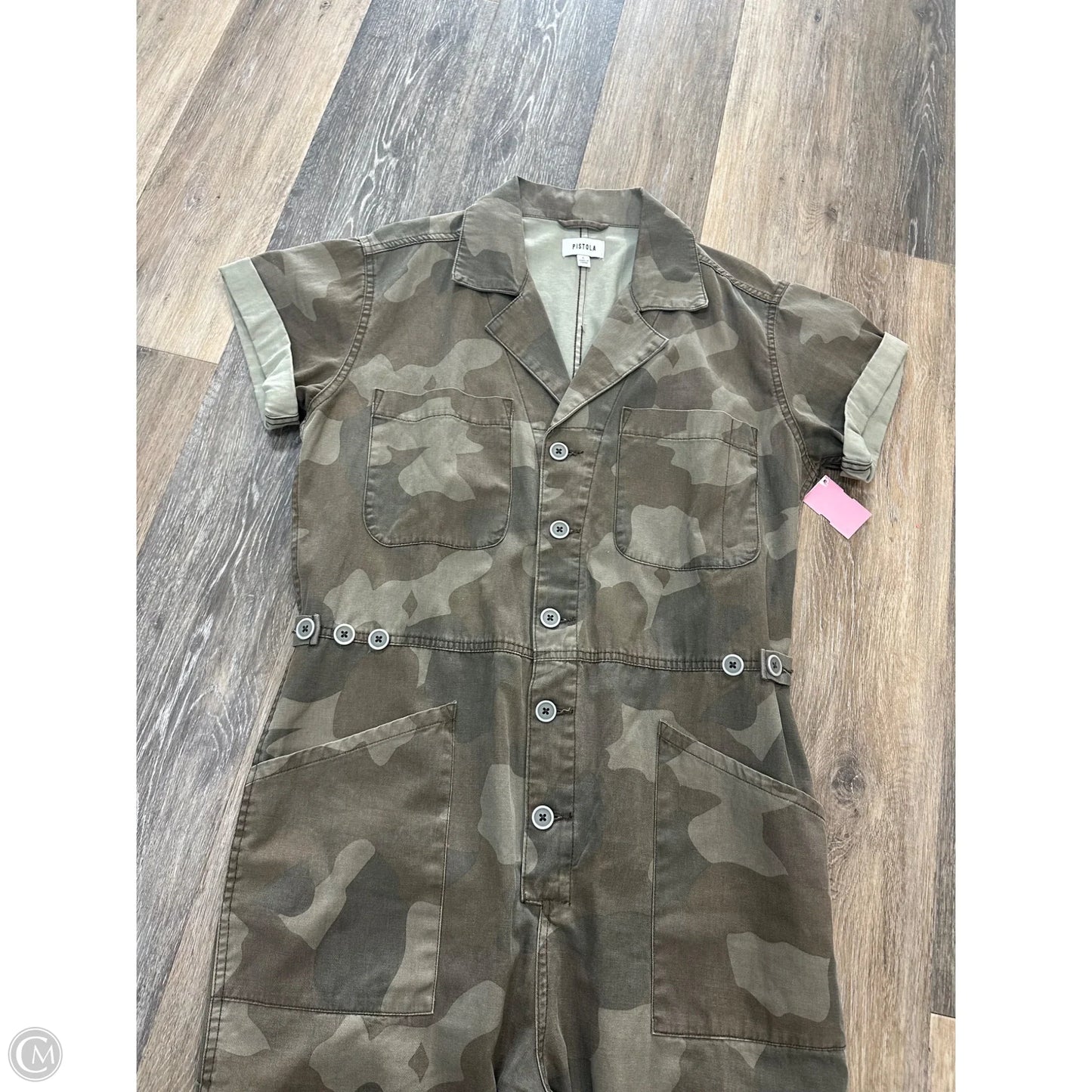 Jumpsuit By Pistola In Camouflage Print, Size: L