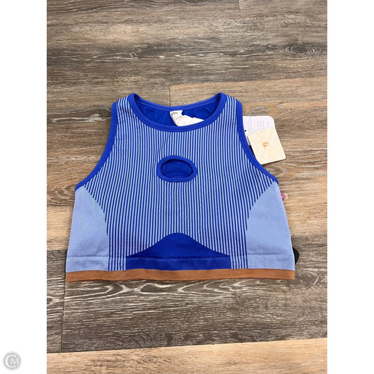 Athletic Bra By Fabletics In Blue, Size: Xl