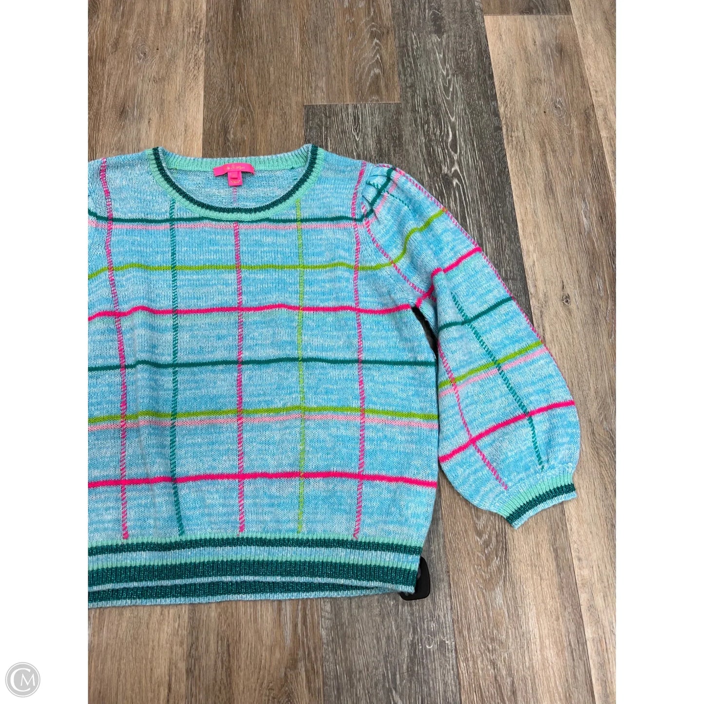 Sweater Designer By Lilly Pulitzer In Blue, Size: Xl