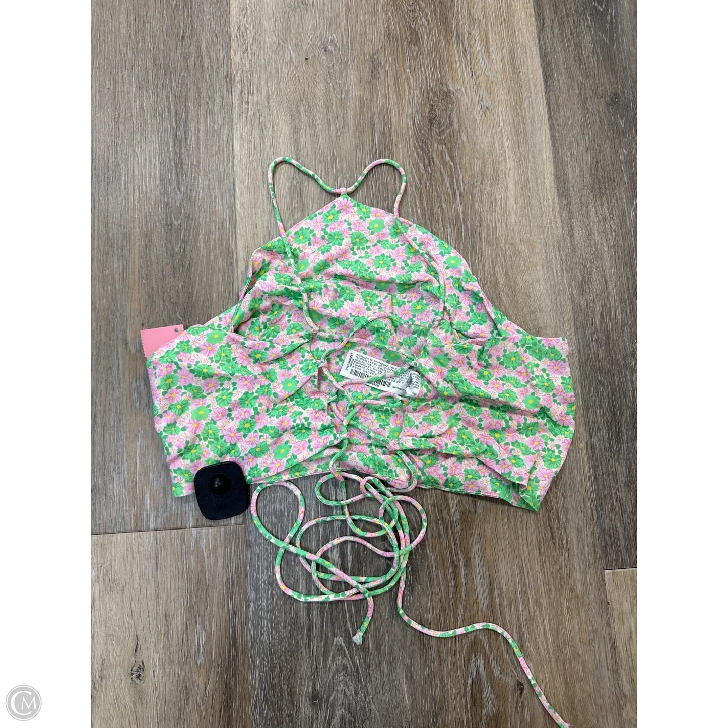 Tank Top By Zara In Green, Size: M