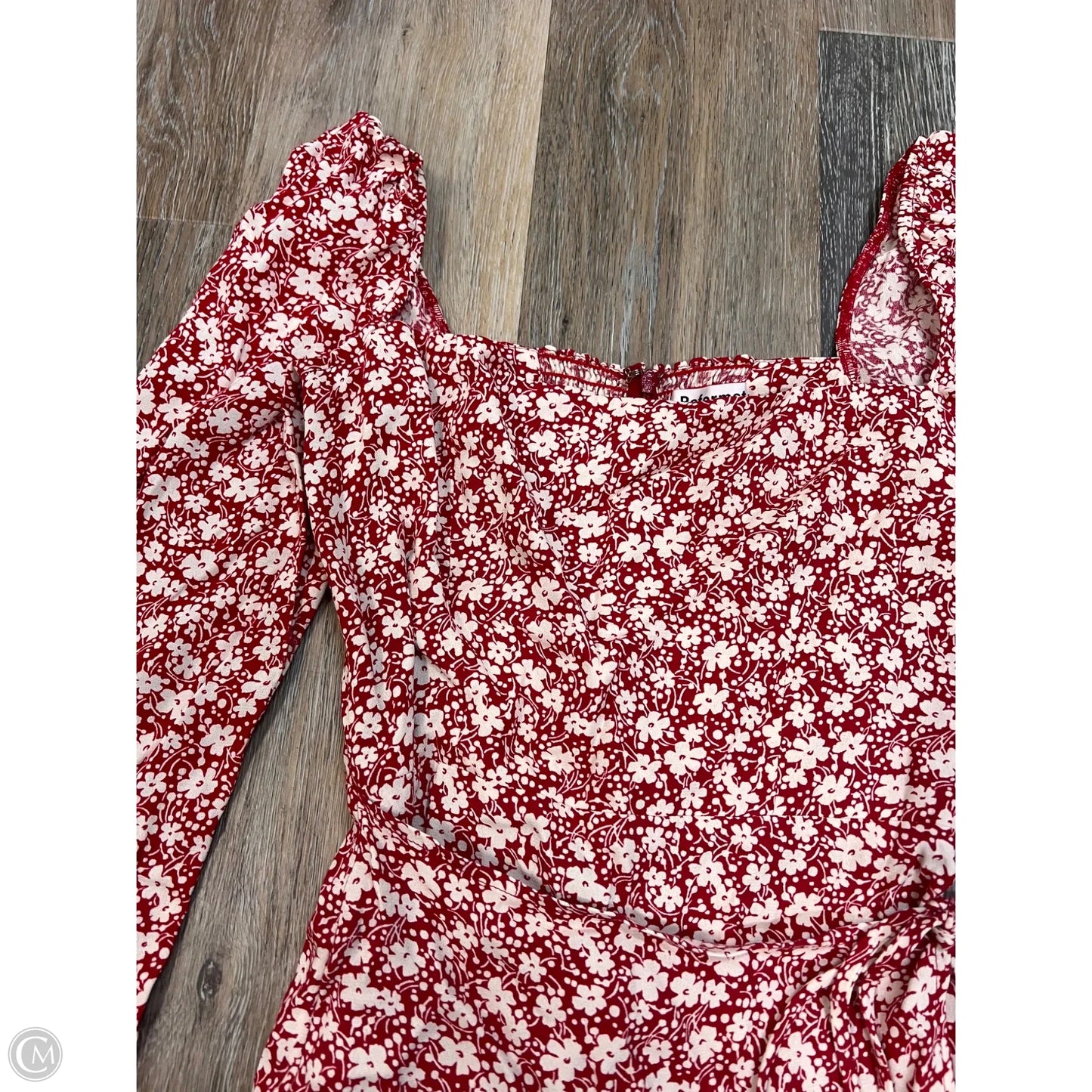 Dress Party Short By Reformation In Red, Size: 0