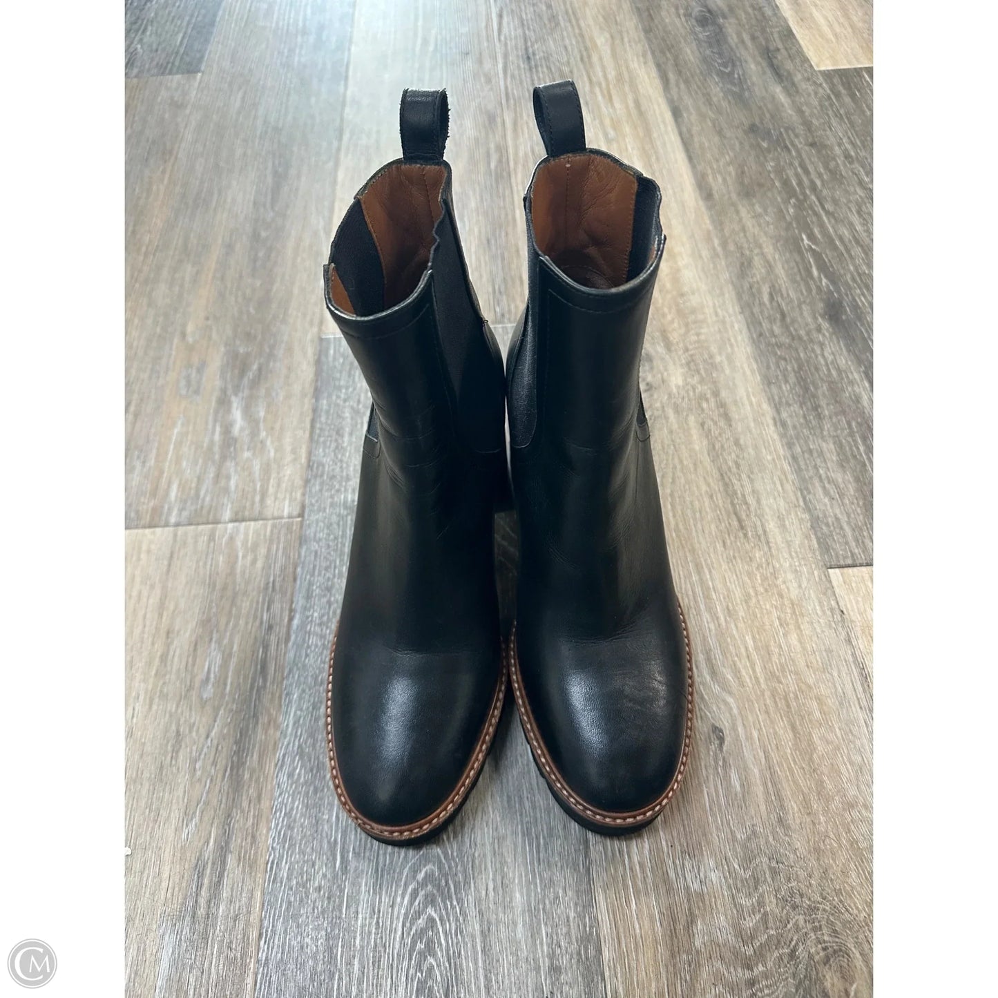 Boots Ankle Heels By Gravitypope In Black, Size: 6.5
