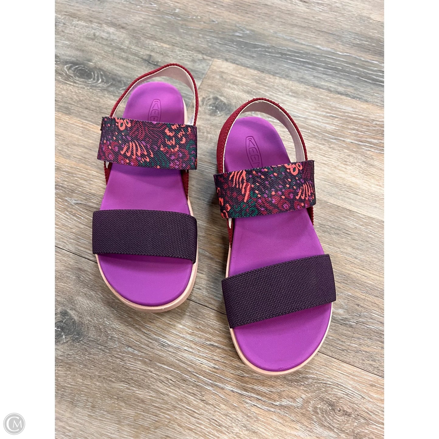 Sandals Flats By Keen In Purple, Size: 8