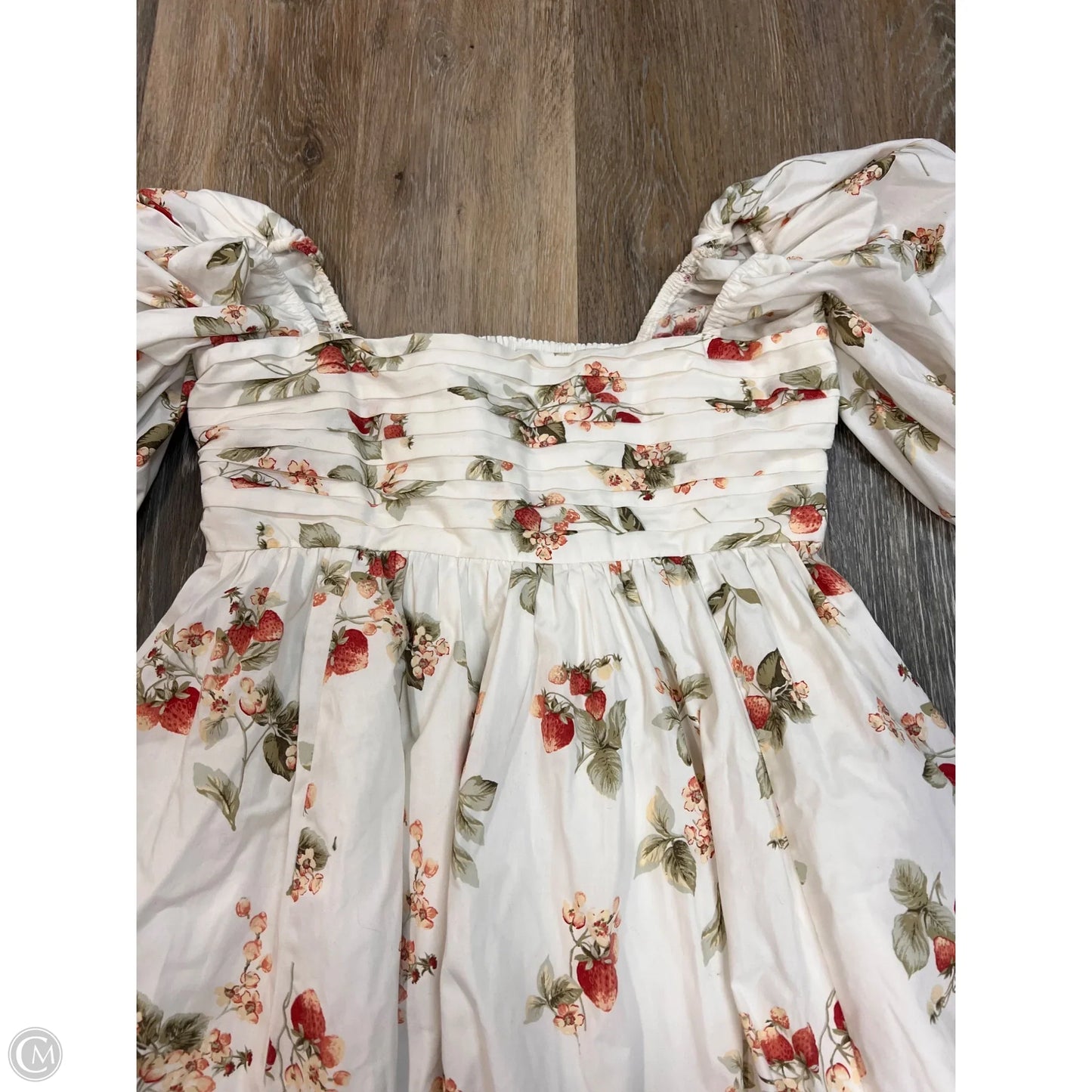 -Dress Casual Short By Abercrombie And Fitch In Floral Print, Size: M