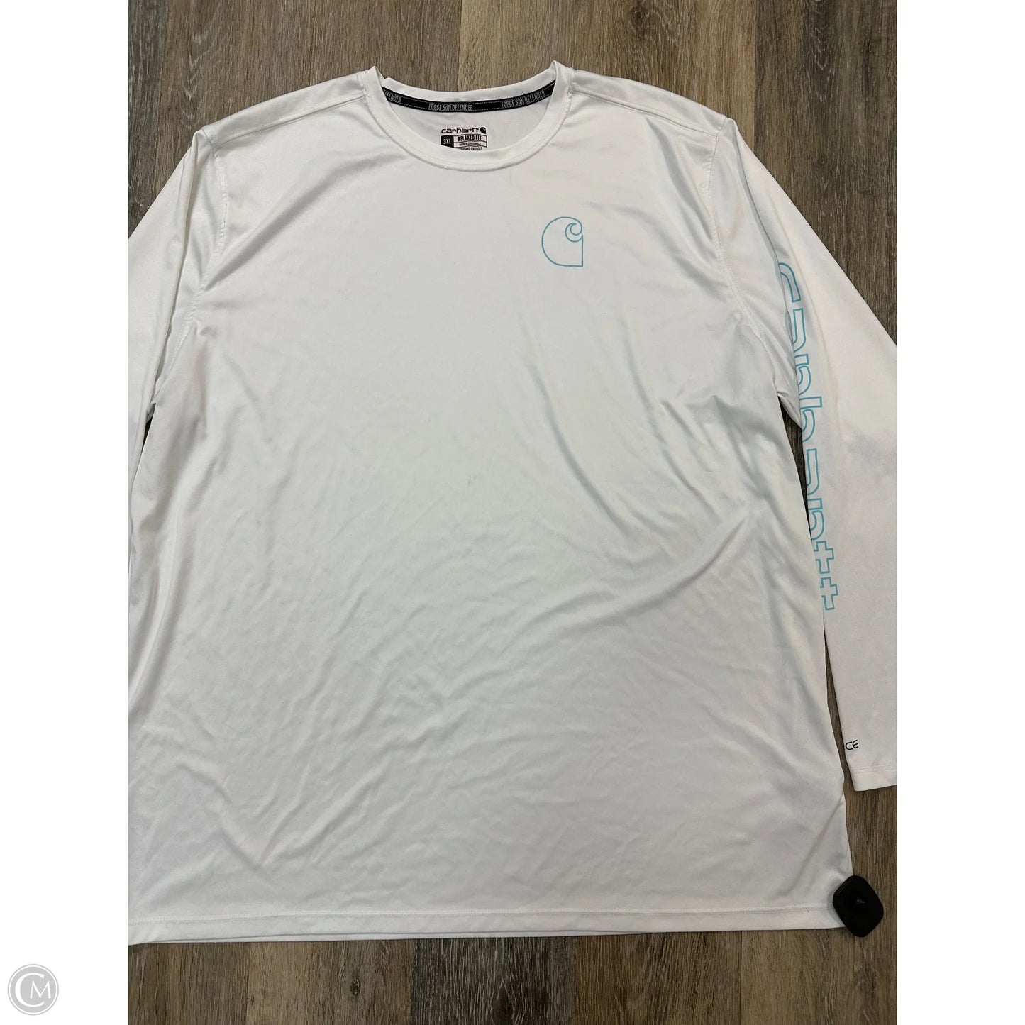 -Top Long Sleeve By Carhartt In White, Size: 3x