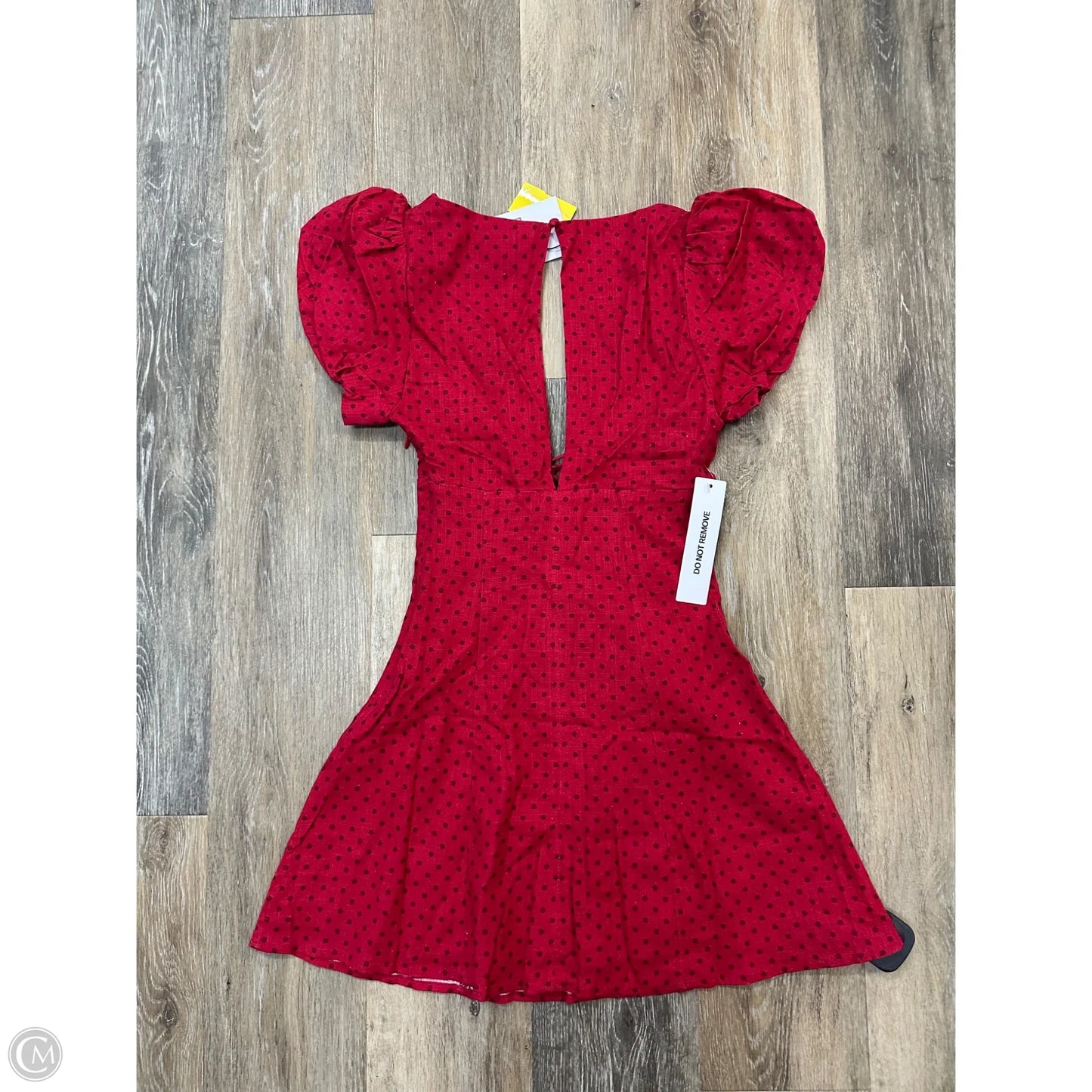 Dress Party Short By Princess Polly In Red, Size: 2