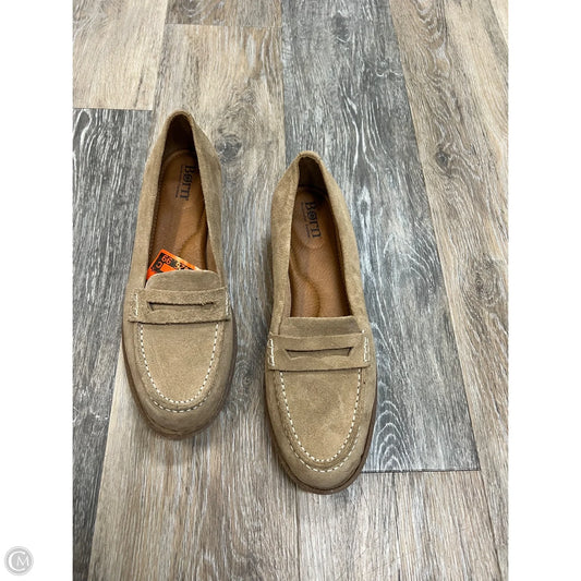 Shoes Flats By Born In Tan, Size: 9