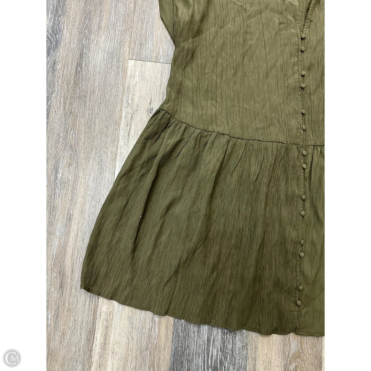 Dress Casual Short By H&m In Green, Size: L