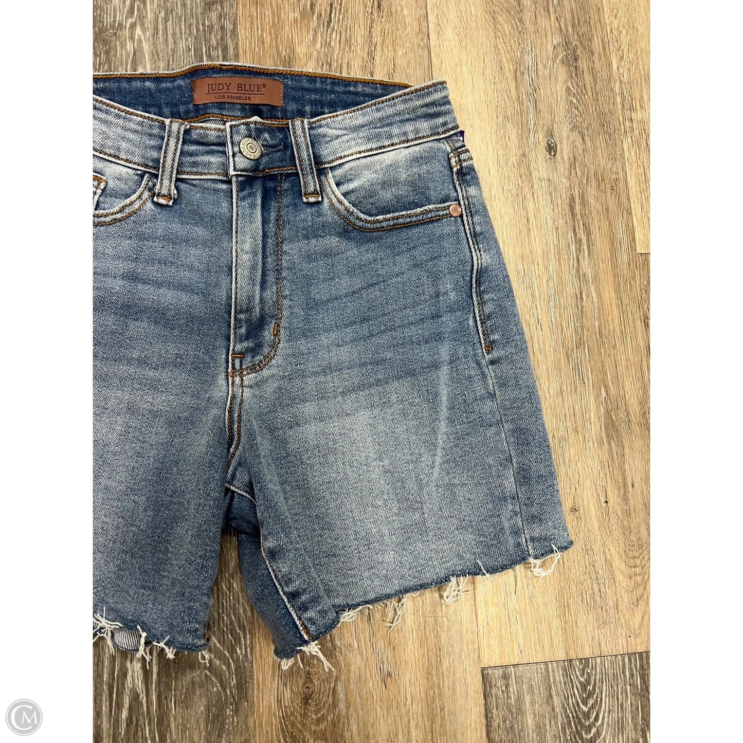 -Shorts By Judy Blue In Blue Denim, Size: S