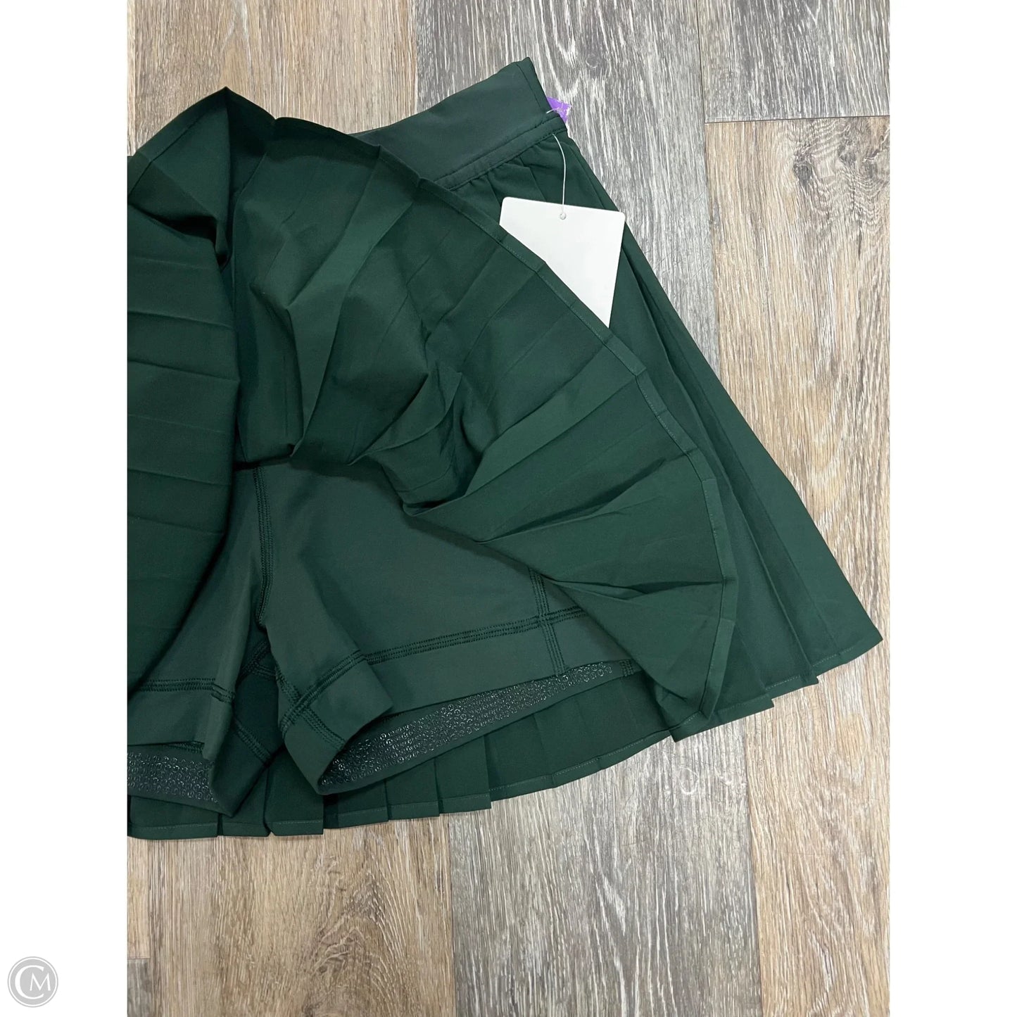 Athletic Skort By Lululemon In Green, Size: 6