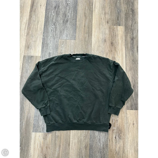 Sweatshirt Crewneck By Lounge In Green, Size: L