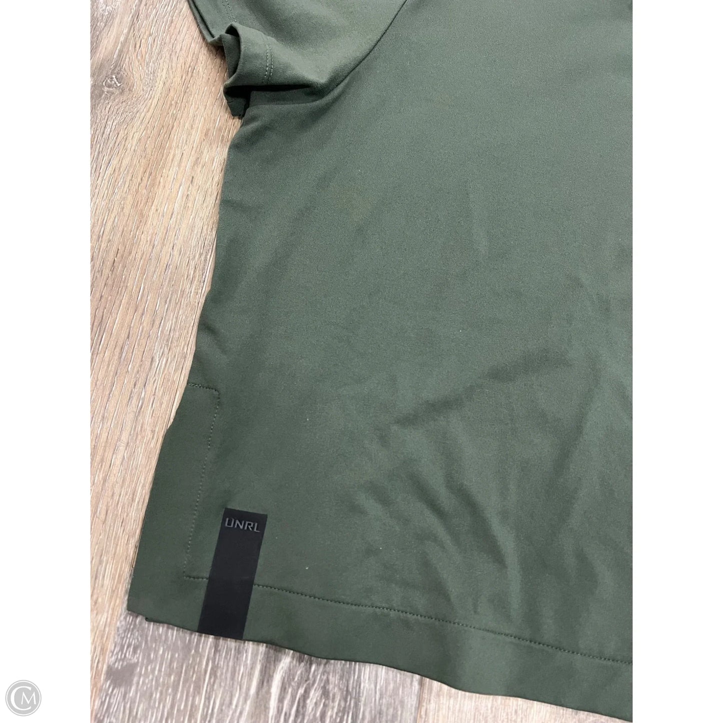Athletic Top Short Sleeve By UNRL In Green, Size: S