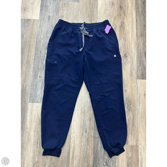 Scrub Pants By Figs In Blue, Size: L