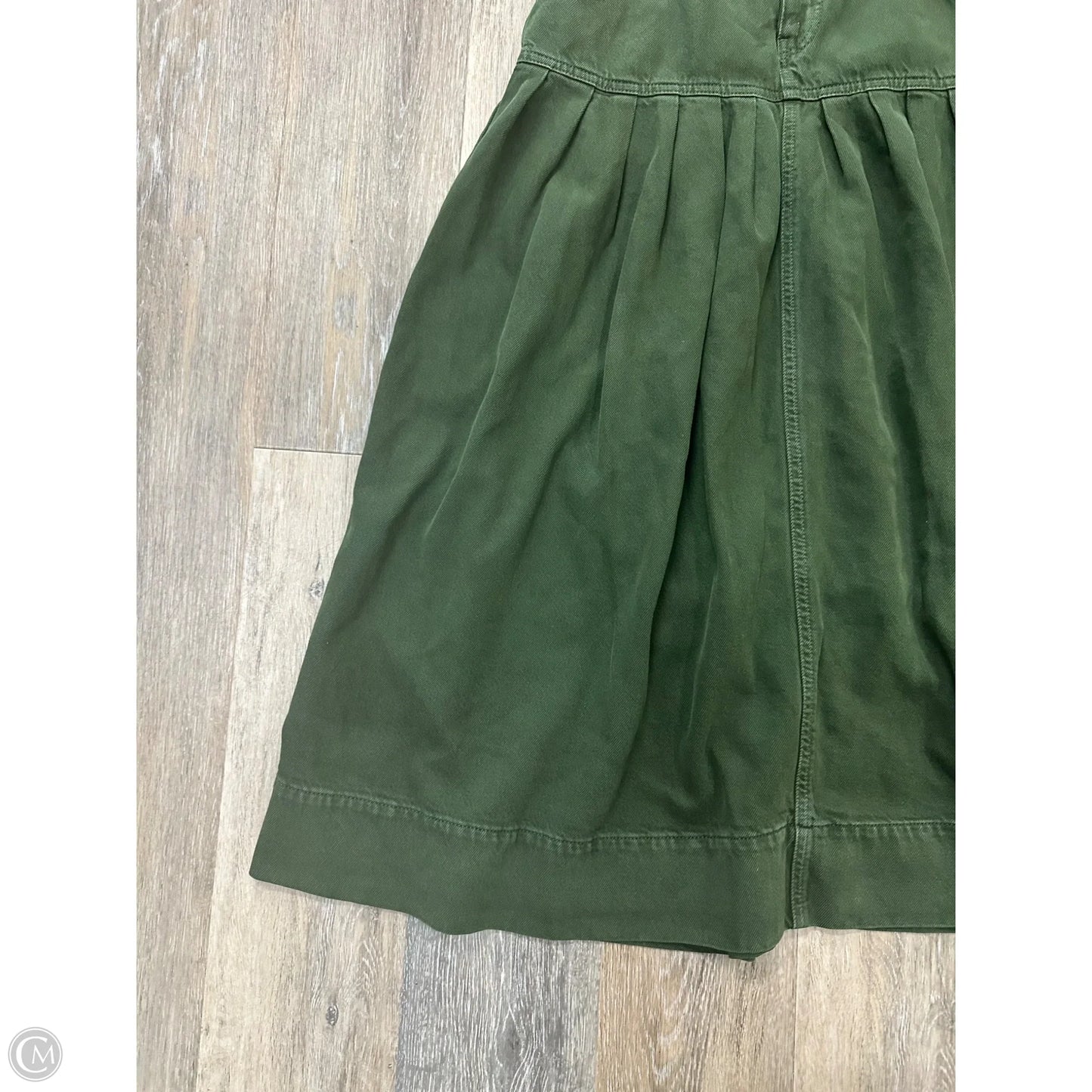 Skirt Maxi By Pilcro In Green Denim, Size: 4