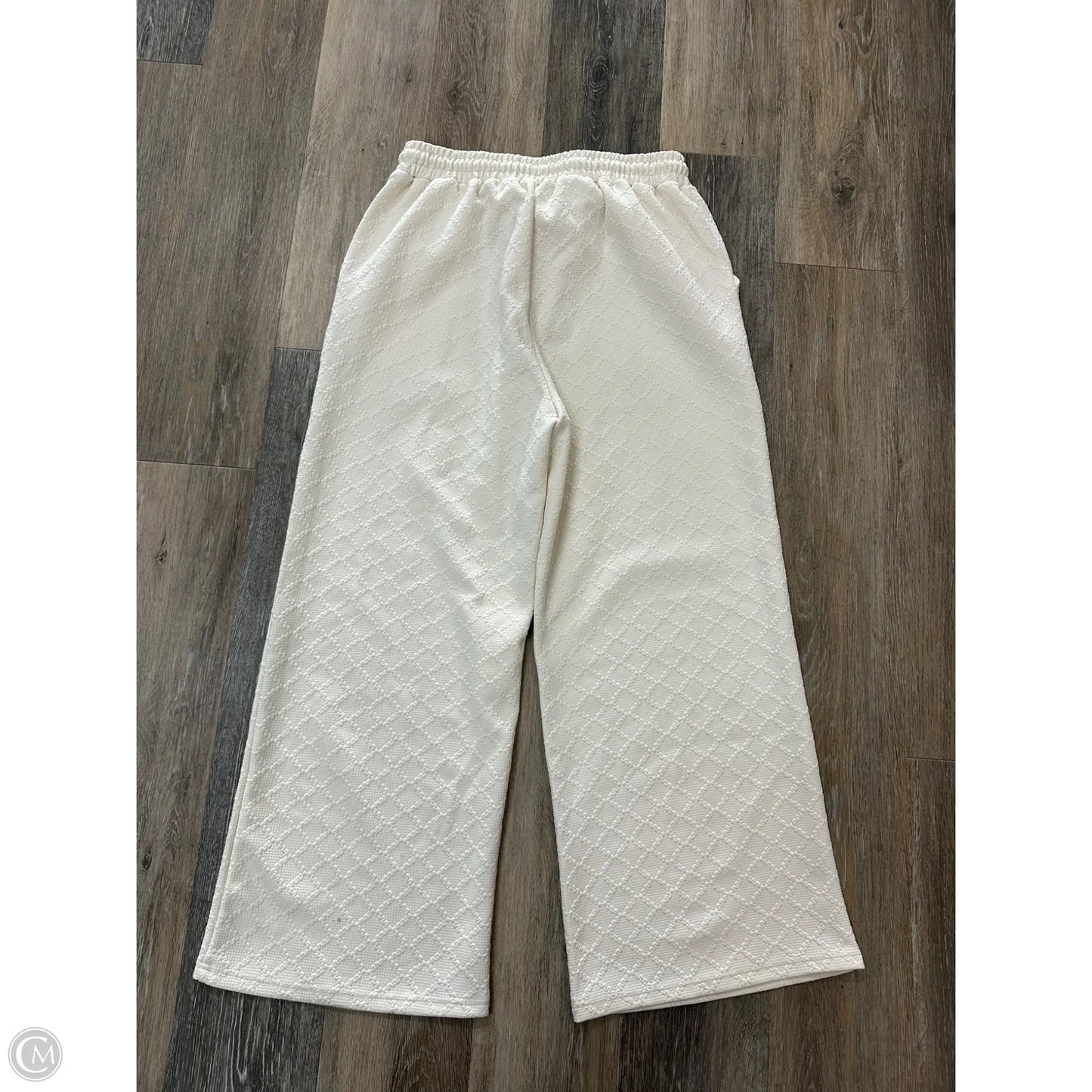 Pants Lounge By Polagram In Cream, Size: M