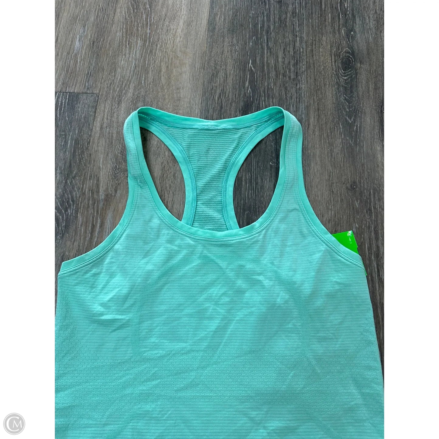 Athletic Tank Top By Lululemon In Green, Size: 6