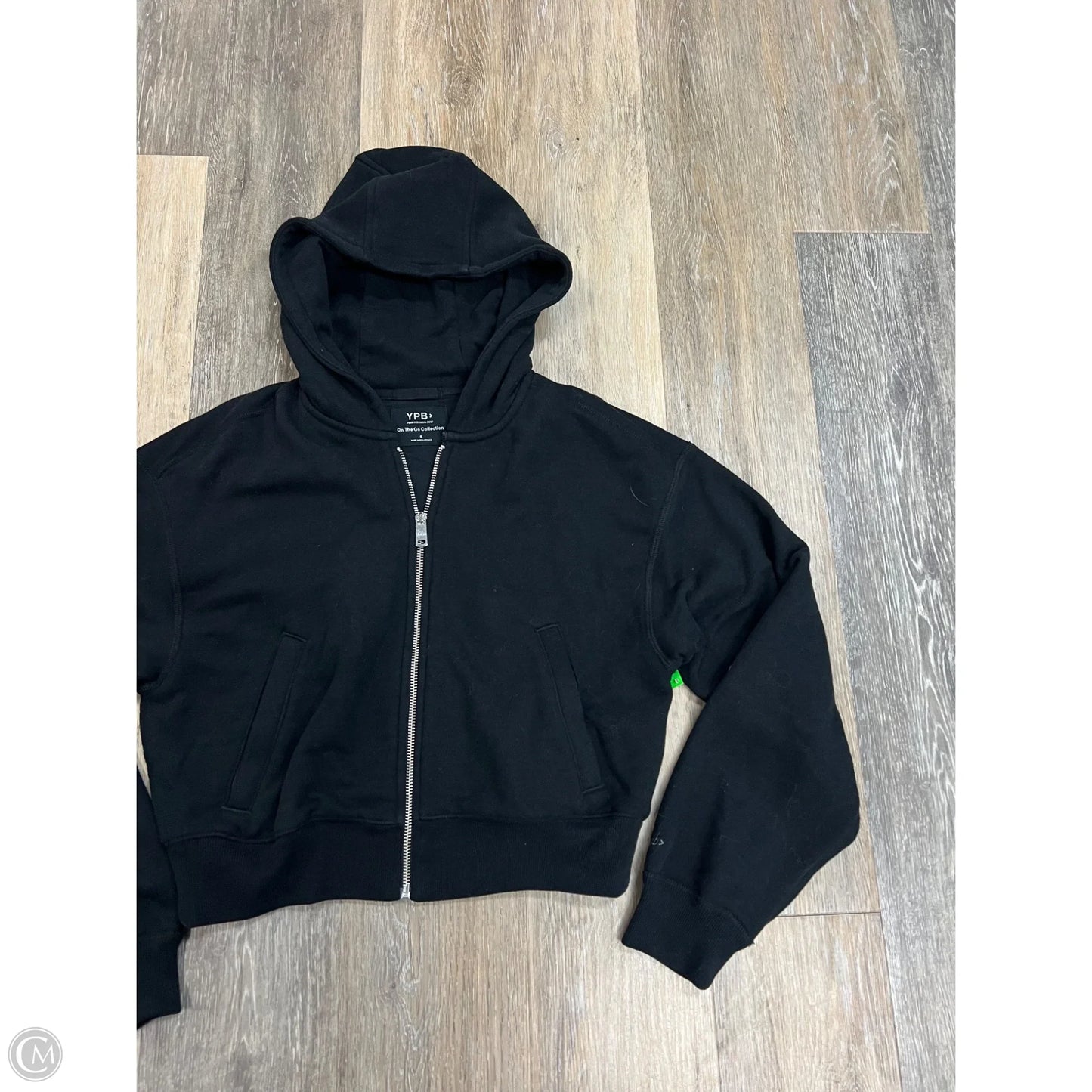 Sweatshirt Hoodie By Abercrombie And Fitch In Black, Size: S