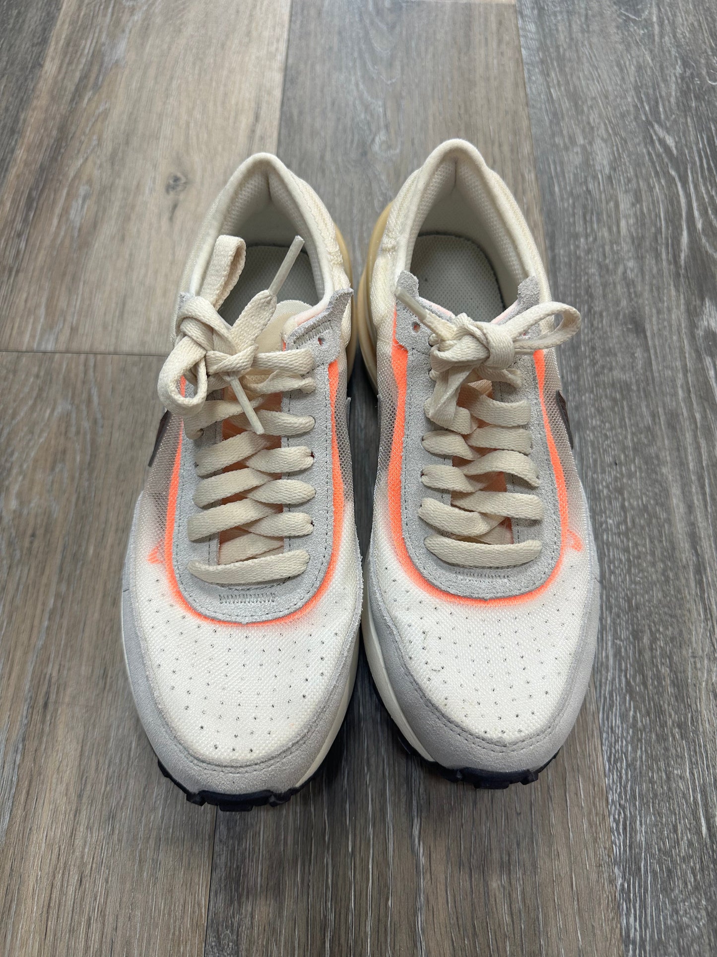 Cream Shoes Athletic Nike, Size 6