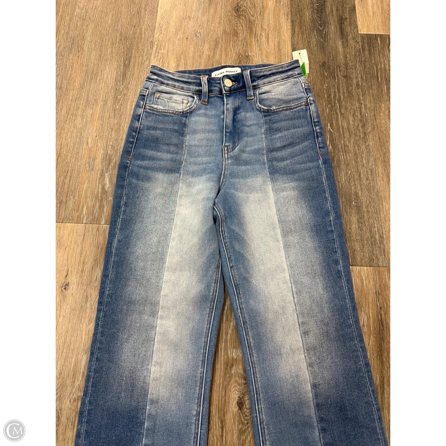 Jeans Boot Cut By Flying Monkey In Blue Denim, Size: 0