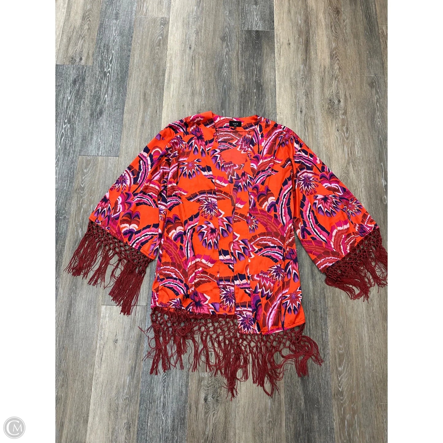 Shawl By Vici In Orange, Size: S