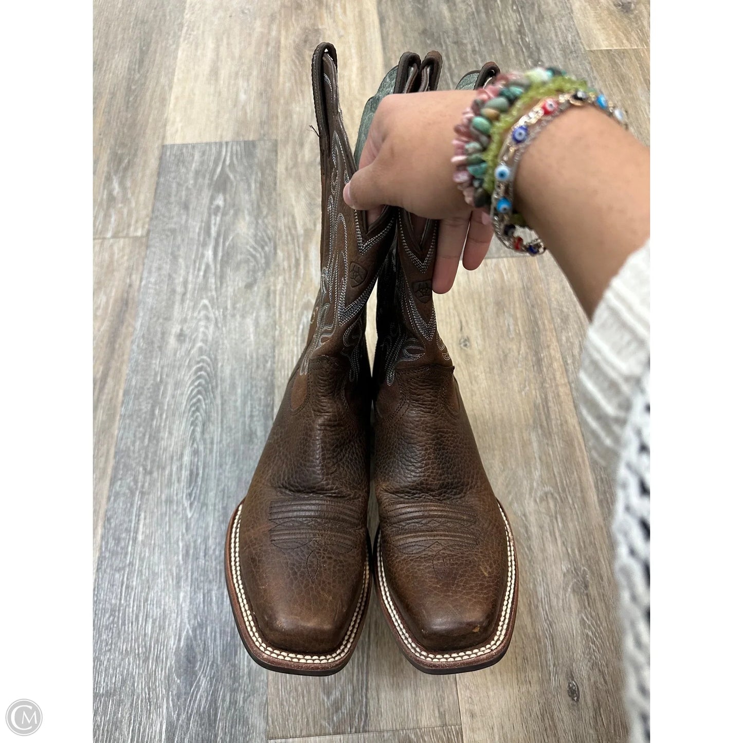 Boots Western By Ariat In Brown, Size: 9