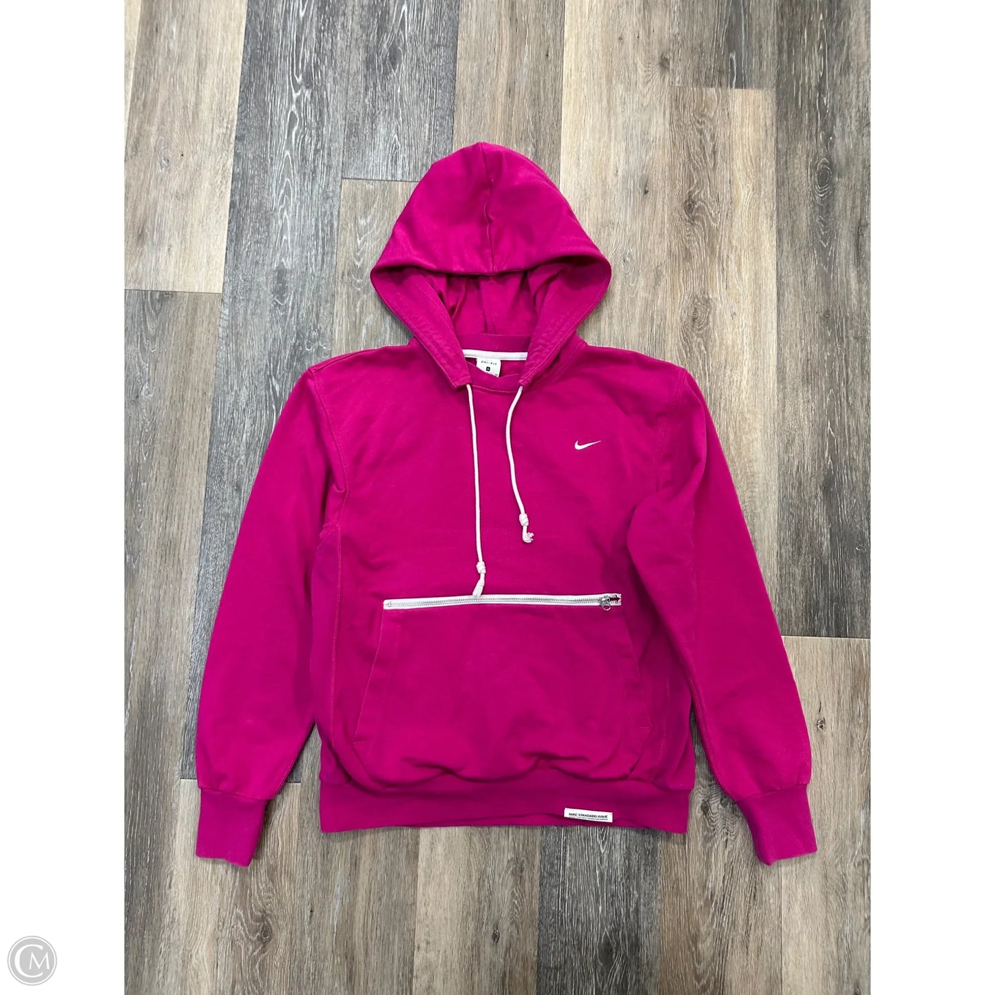 Athletic Sweatshirt Hoodie By Nike Apparel In Pink, Size: S