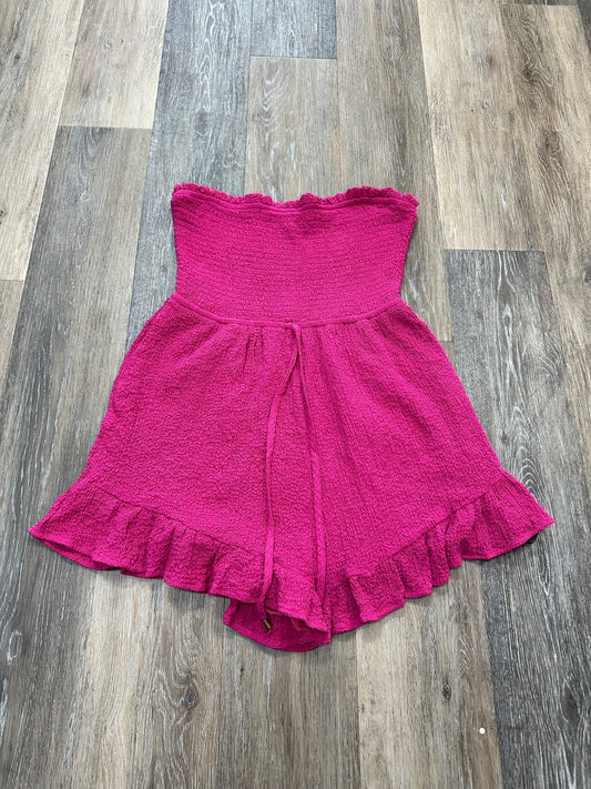 Pink Romper Allie Rose, Size M