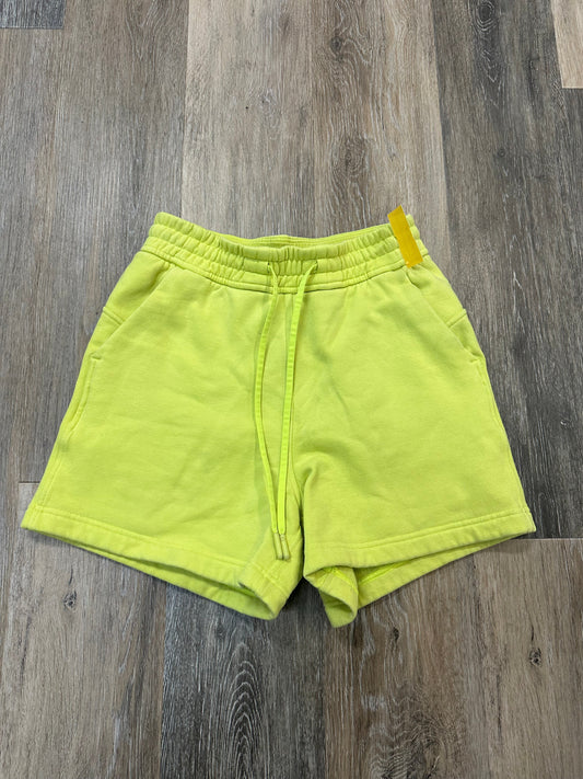 Athletic Shorts By Lululemon In Chartreuse, Size: 2