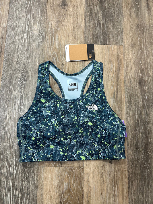 Athletic Bra By The North Face In Blue & Green, Size: L