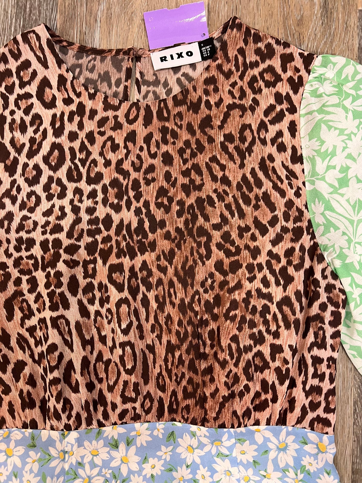 Dress Designer Long By Rixo In Animal Print, Size: S