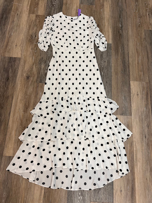 Dress Designer Long By Rixo In Polkadot Pattern, Size: S